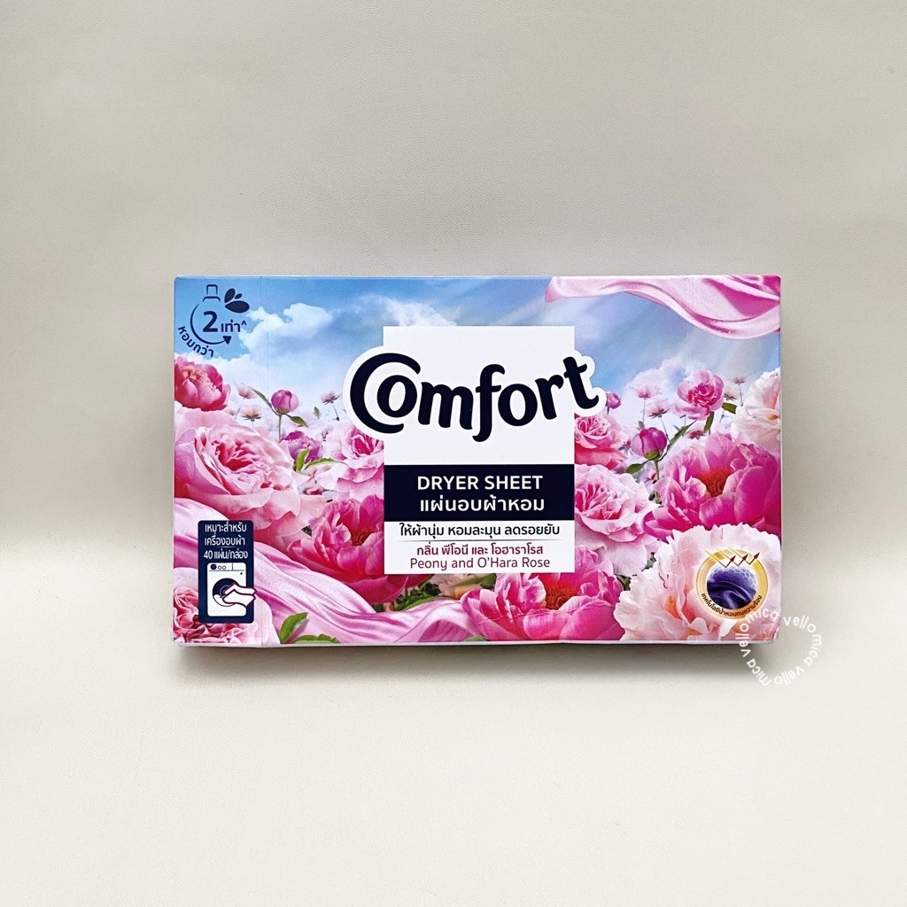 COMFORT dryer sheet peony isi 40