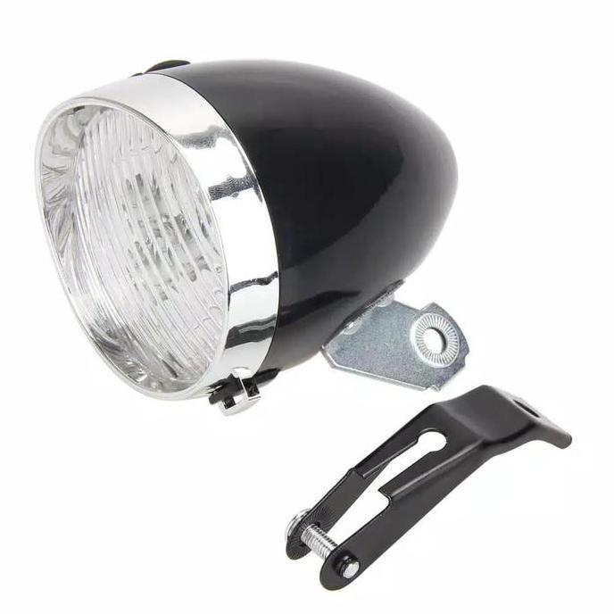 Lampu Sepeda Onthel Jadul 3 Led Baterai
