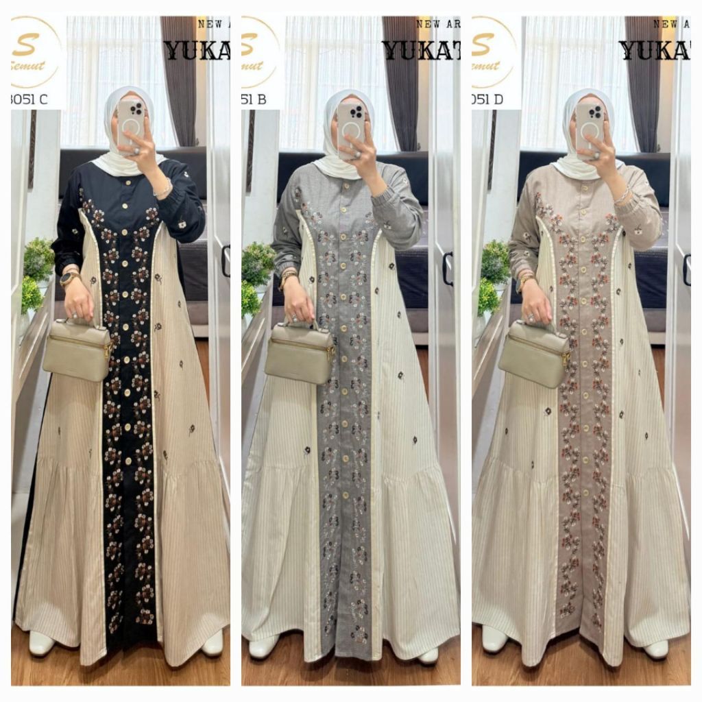GAMIS SEMUT TERBARU GAMIS WANITA SYAINA BY SEMUT ORIGINAL