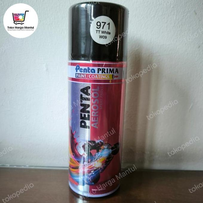[] Cat semprot pylox/pilok PENTA 400 ml ( 971 ) TT White W09 ( putih )