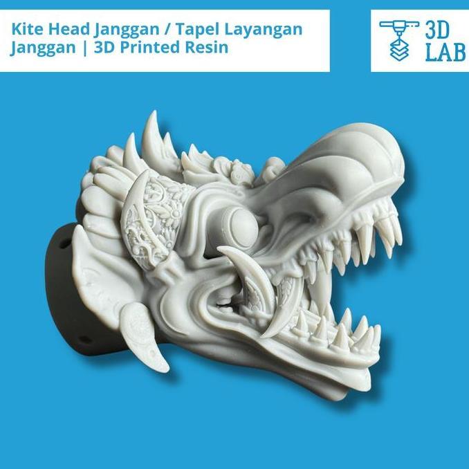 Bestprice- Kite Head Janggan / Tapel Layangan Janggan | 3D Printed Resin