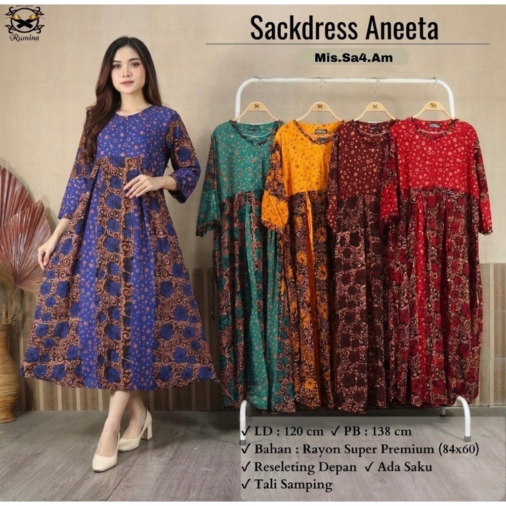 sackdres aneeta label Rumina batik fashion_Naffiss