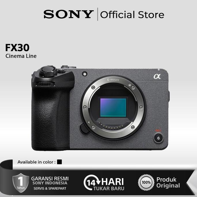Sony FX30 Sony FX 30 Cinema Line Camera