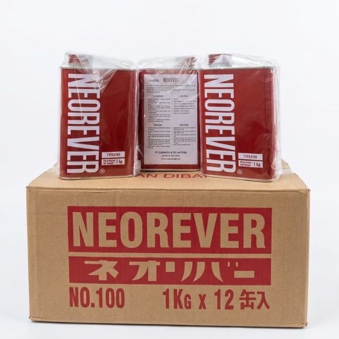 1 Dus Isi 12 Pcs neorever 1kg perontok cat neorever 1kg perontok cat 1000g penghapus cat remover pem