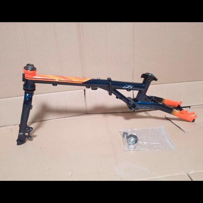 Arc Izi Frame Set Fork Sepeda Lipat Folding 16 Murni 305 16 Plus 349 Model Fhon Gust Chromoly Disc B