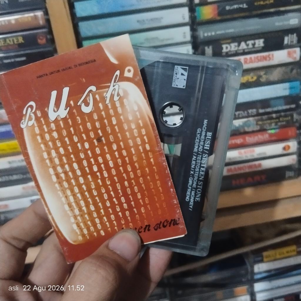 kaset pita Bush _ sixteen stone