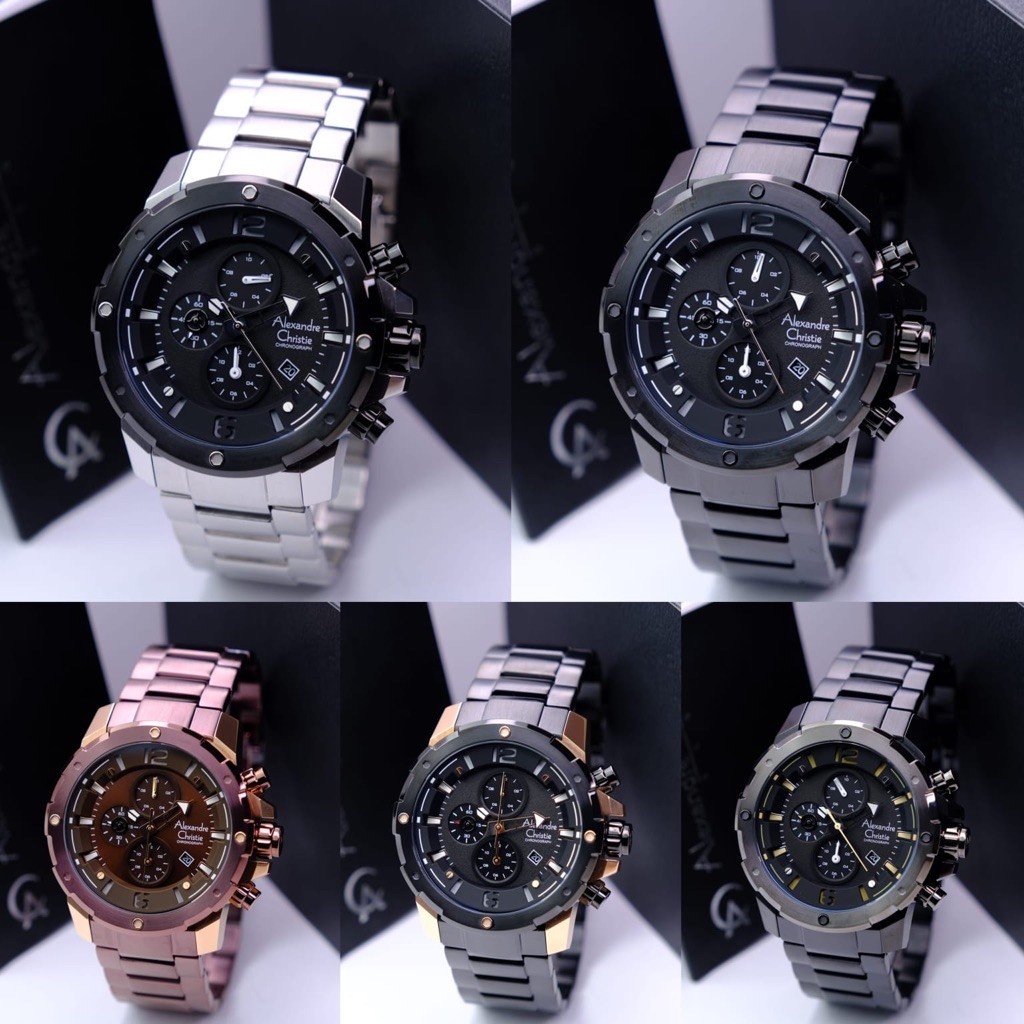 JAM TANGAN PRIA ALEXANDRE CHRISTIE AC6410 / AC 6410 / AC6624 / AC 6624 / AC6664 / AC 6664 / AC6653 /