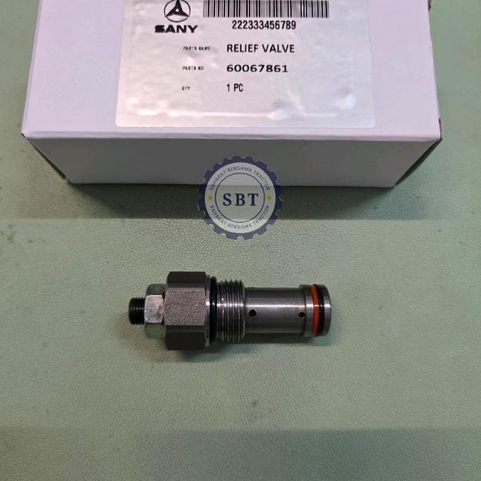 60067861 RELIEF VALVE SANY SY75 OVERFLOW VALVE