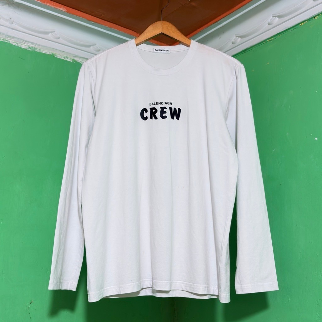 Fdmtl White Crew Longsleeve