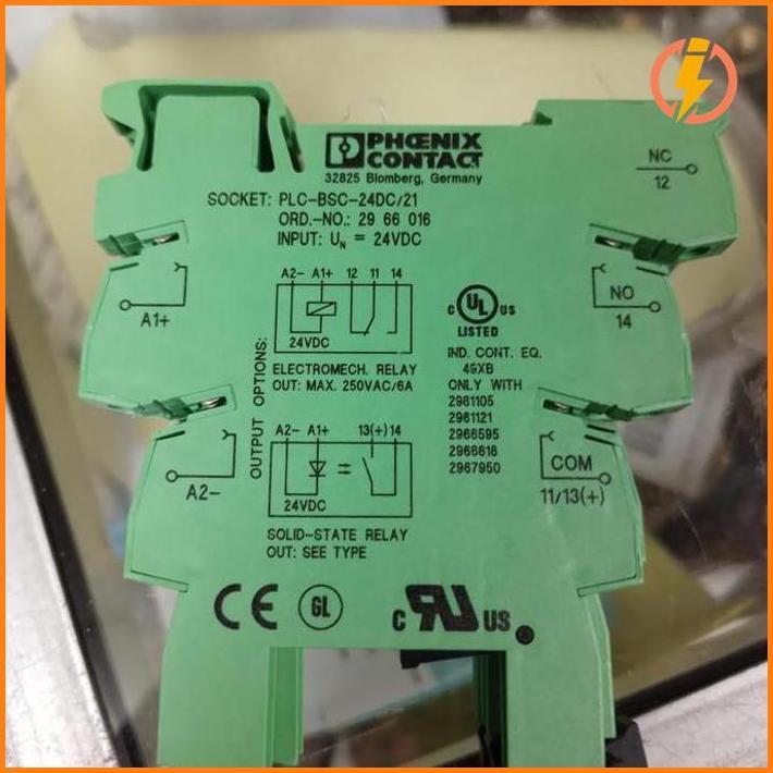 Plc-Bsd-24Dc/21 Socket State Relay(Socket Saja) Asli