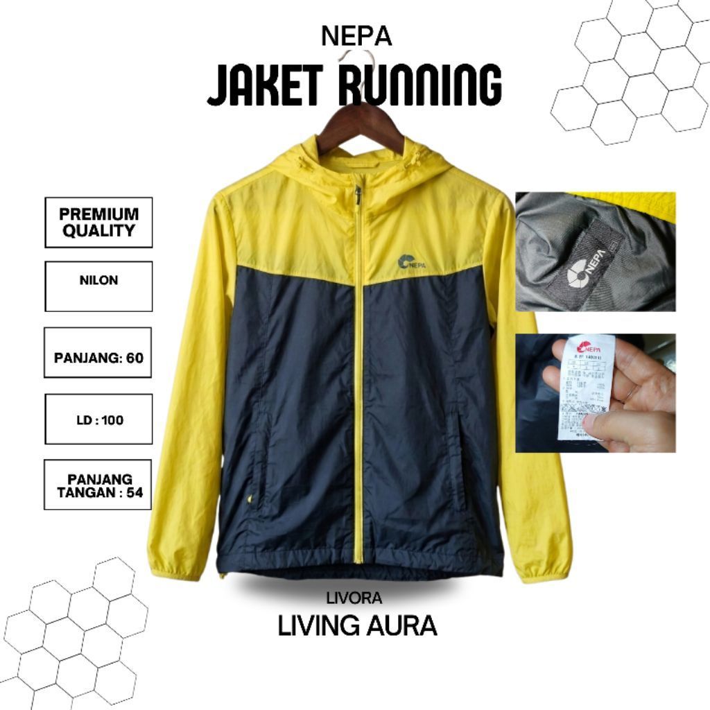 Jacket Running Nepa Original ColorBlock