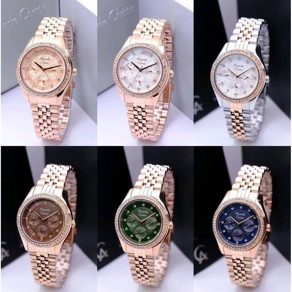 Alexandre Christie AC 2496  / Ac2496 Jam Tangan wanita original