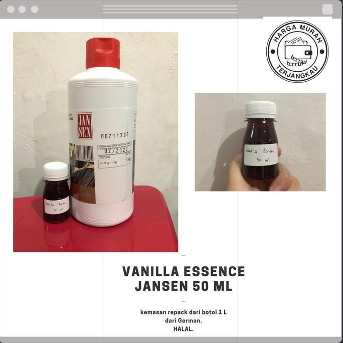 TERLARISS VANILLA JANSEN 50 ML / VANILLA EKSTRAK JANSEN