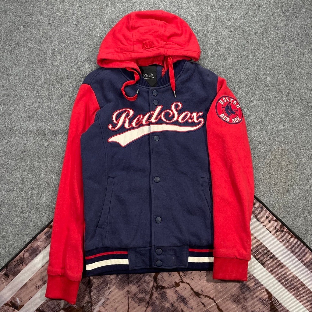 Jaket varsity MLB Redsox second