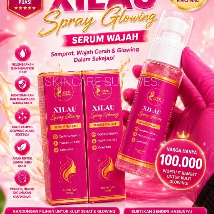 XILAU SPRAY GLOWING CTR COSMETIK