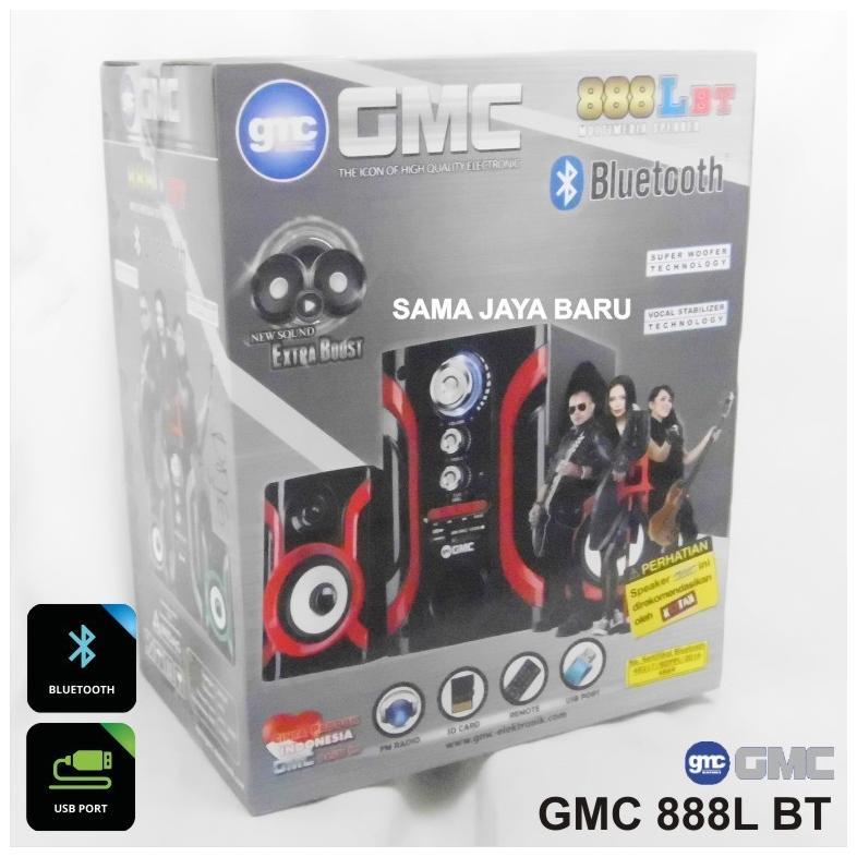 CUCI GUDANG GMC Speaker Multimedia BLUETOOTH GMC 888L BT - RODOM