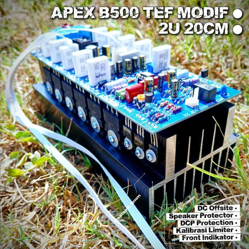 Driver APEX B500 TEF 2U + Limiter | Cocok Buat Upgrade Power | Tripple Emitter Follower