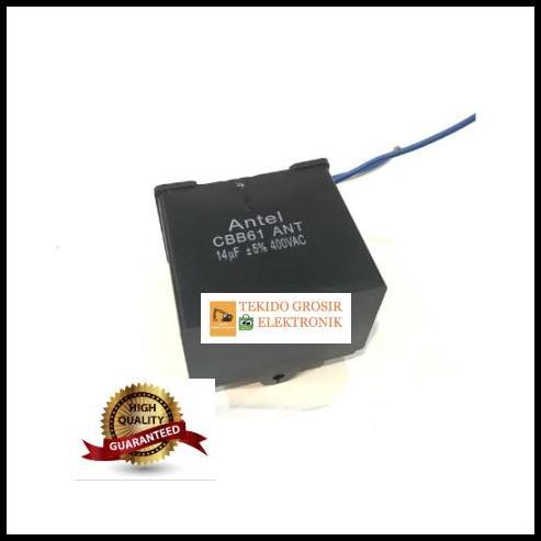 BEST DEAL KAPASITOR KIPAS ANGIN 14UF 400V 14UF - 400V 50/60HZ MURAH 