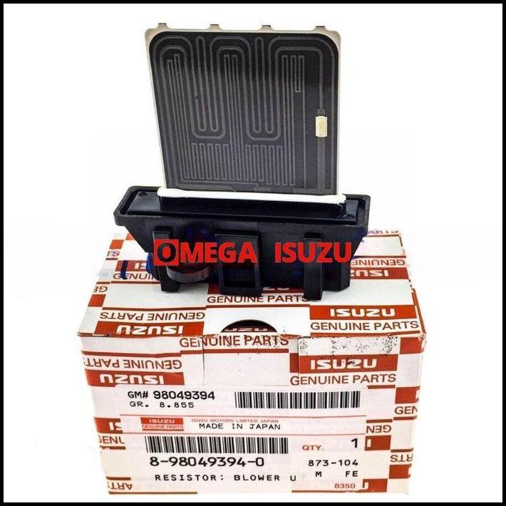 HOT DEAL RESISTOR BLOWER AC ISUZU DMAX 4JH 4JJ 4JH1 4JJ1 3000 3000CC ORIGINAL 