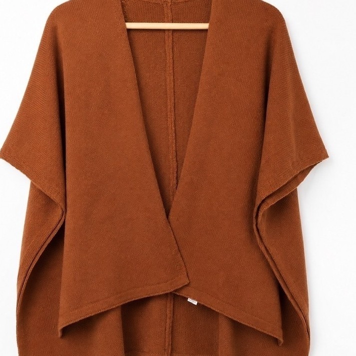 Outer Rajut Batwing Gaya Korea Rajut Halus Tebal