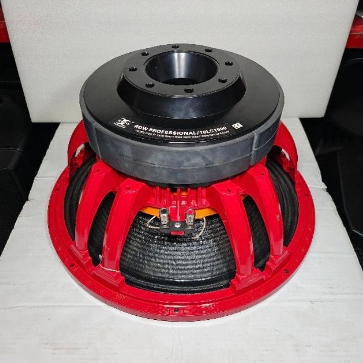 Component Speaker RDW 18 Inch 18LS1900 Subwoofer Voice Coil 5 Inch Original