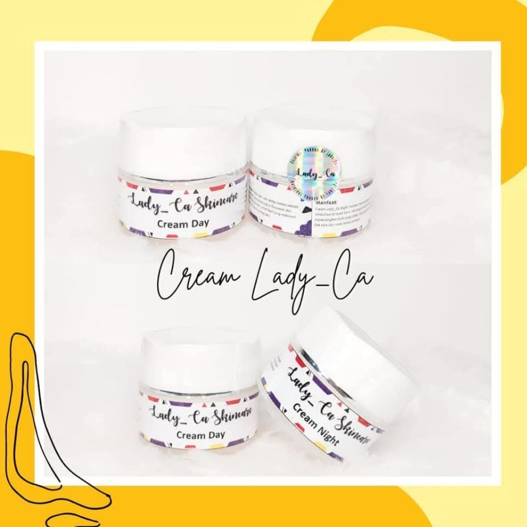 Krim Wajah Lady_Ca Skincare Day & Night Cream