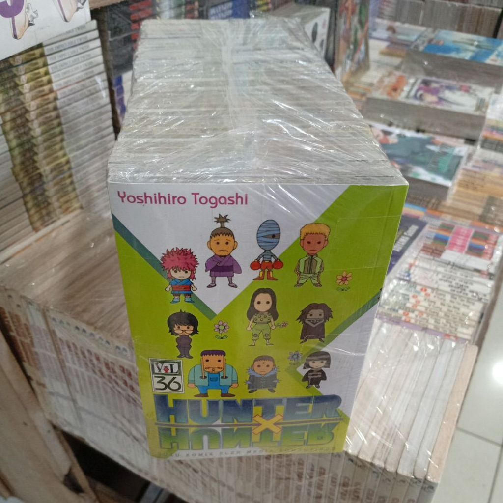 komik hunter x hunter segel 1 set 36