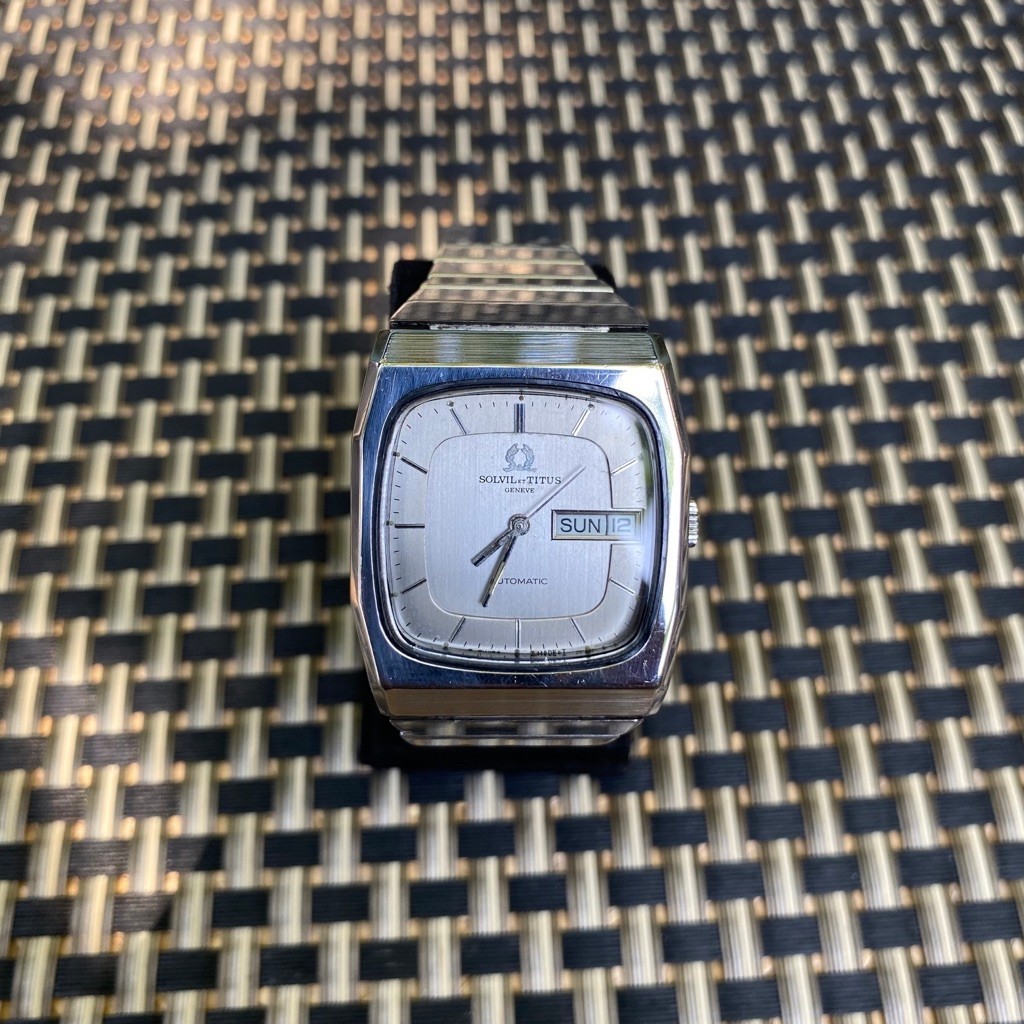 Jam Tangan Vintage Solvil et Titus Geneve Automatic