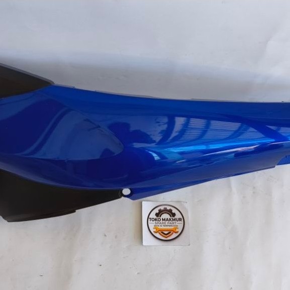64410 KPH 720FMT COVER BODY KEMPOL SAMPING KARISMA X 125 KANAN BIRU ORIGINAL HONDA GENUINE PART (AHM