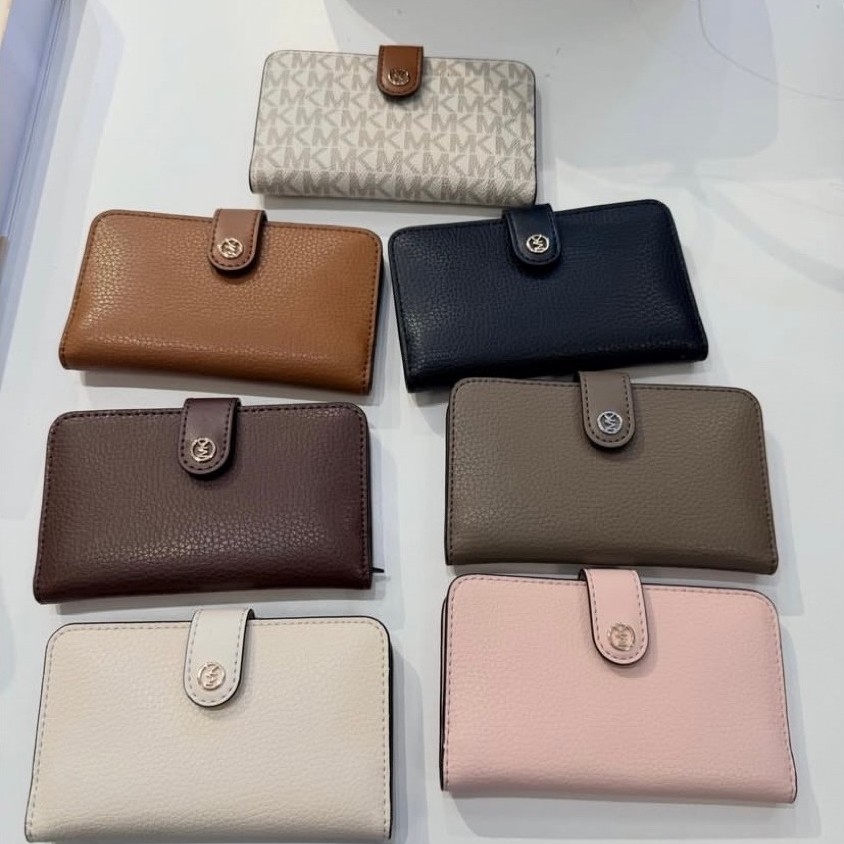 DOMPET MEDIUM MK JET SET MEDIUM WALLET LEATHER
