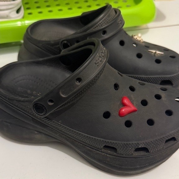 crocs bae clog black original (w7)