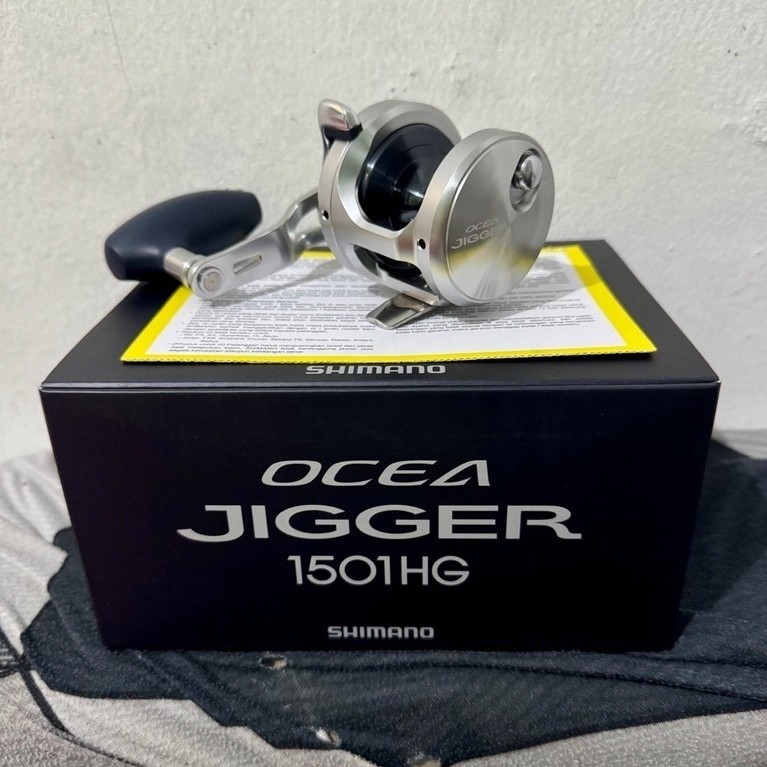 REEL SHIMANO OCEA JIGGER 1501HG OVERHEAD JIGGING HANDLE KIRI