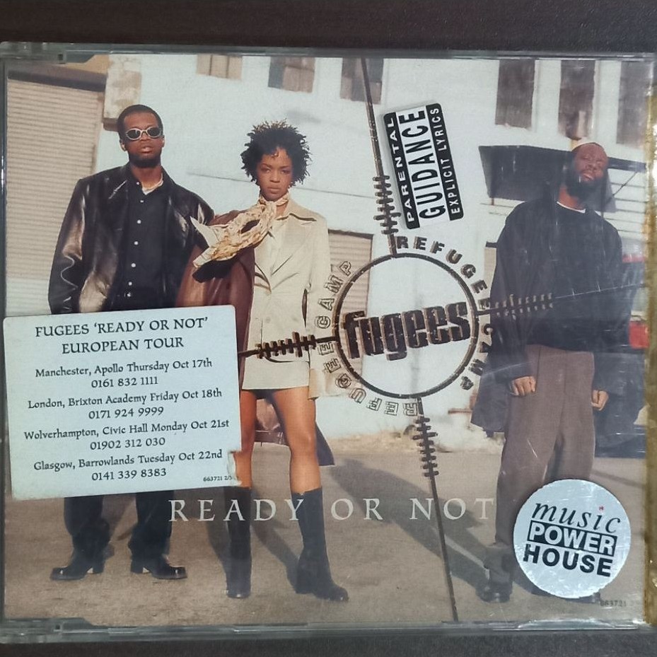CD Original Fugees Maxi Single Ready or Not