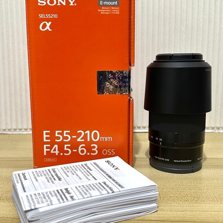 Lensa tele sony 55-210mm apsc