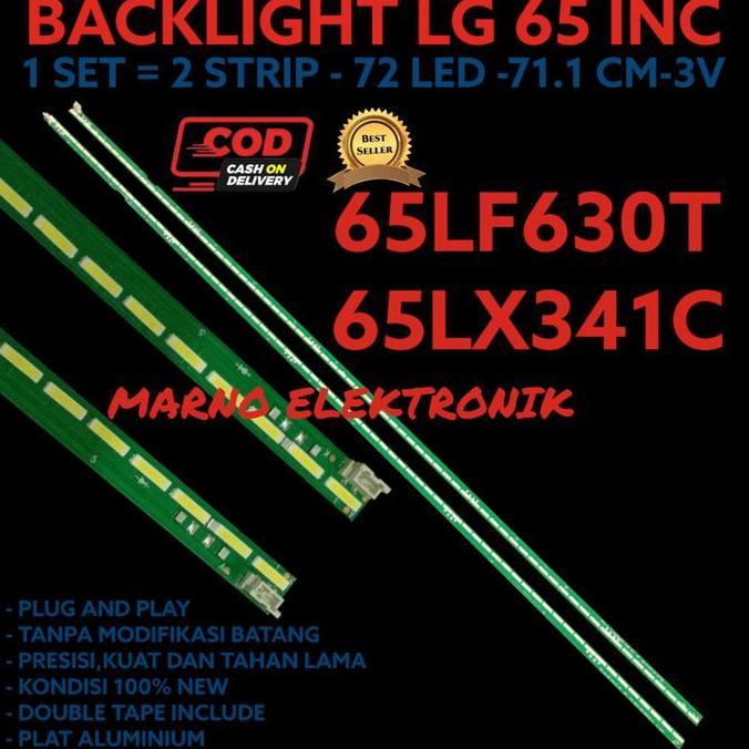 BACKLIGHT LG 65 INC 65LF 65LX  65LF630T 65LX341C BL 72 LED 72K MRN99