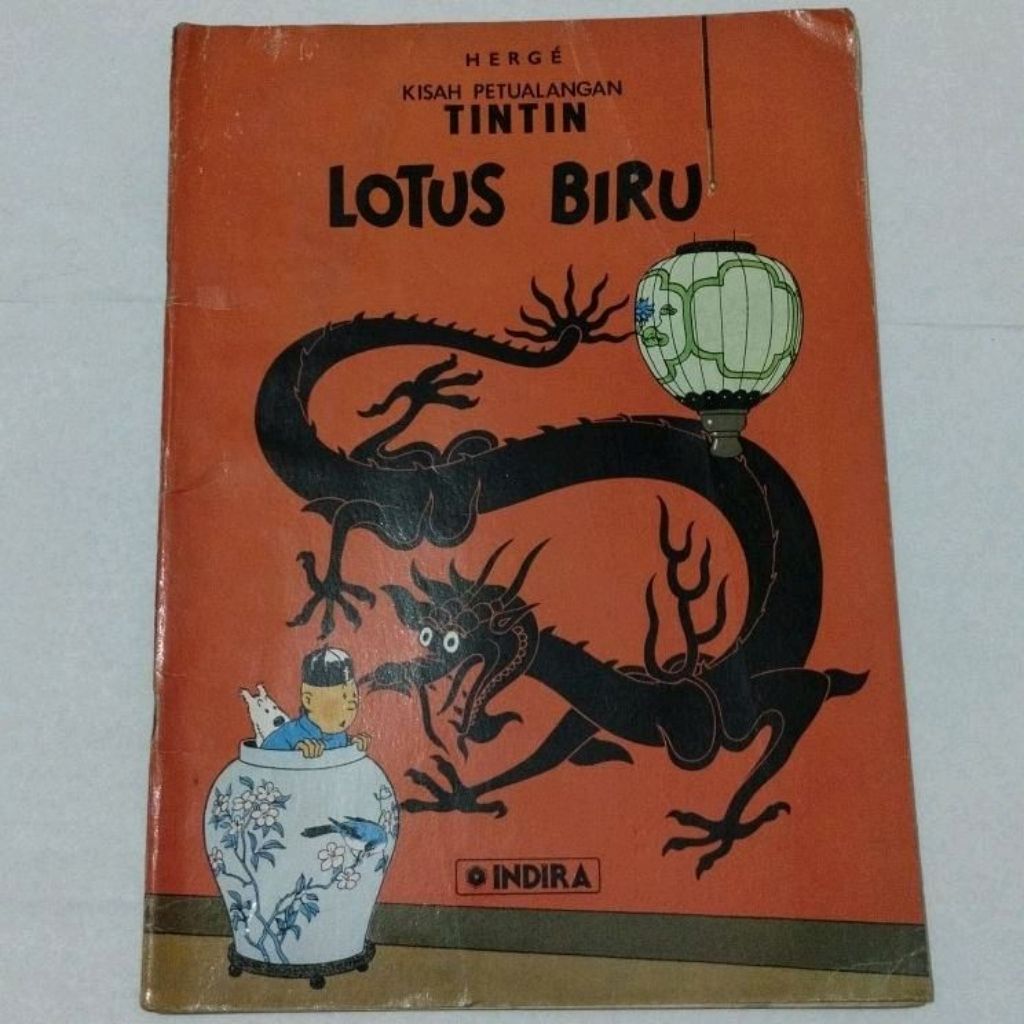 Komik Tintin : Lotus Biru - Indira