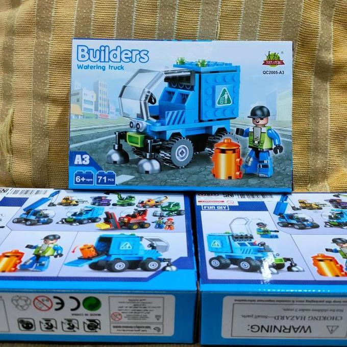 MAINAN BLOCK SUSUN-LEGO-TRUK LEGO-BRICKS