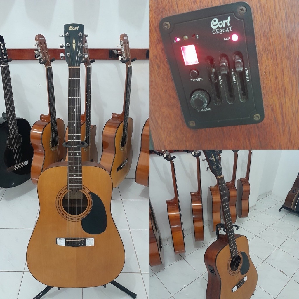 GITAR AKUSTIK ELEKTRIK SECOND ORIGINAL CORT AD810E OP
