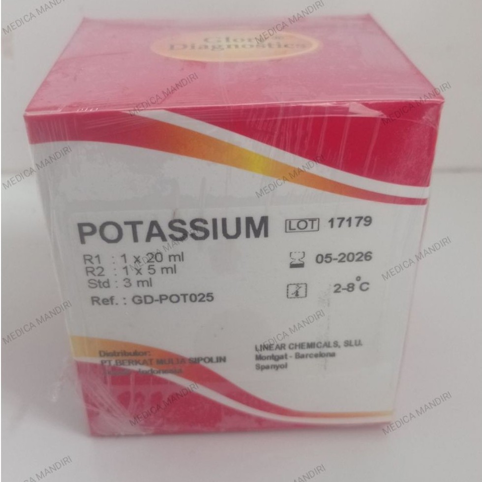 Reagen Potassium 1x25ml Glory-Reagen Potassium