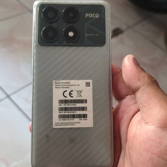 Poco X6 Pro 5G Second Fullset 12/512GB Ori Mulus