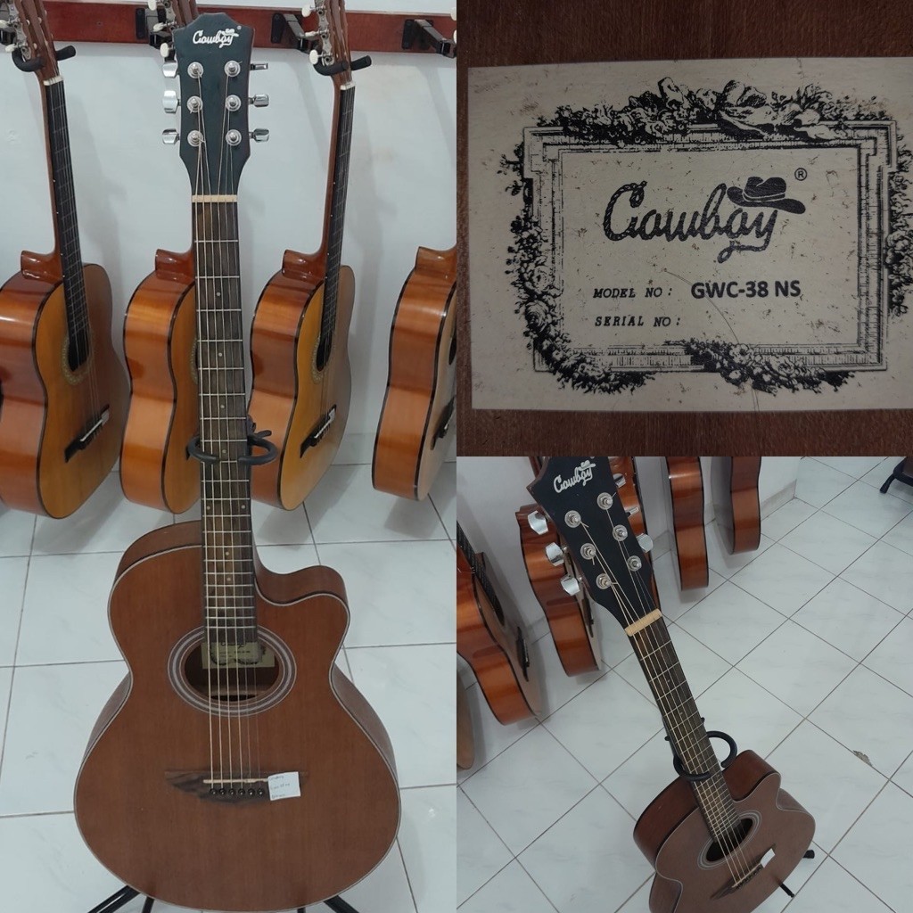 GITAR AKUSTIK SECOND ORIGINAL COWBOY GWC 38 NS