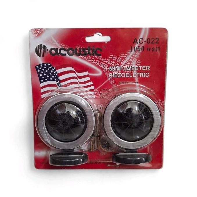 Promo Tweeter mobil acoustic ac-022 tweeter acoustic ac-022 Diskon