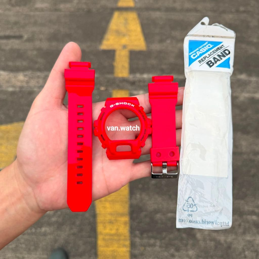 BNB Band Bezel Gshock GD-X6900RD-4 / GD X6900 Merah