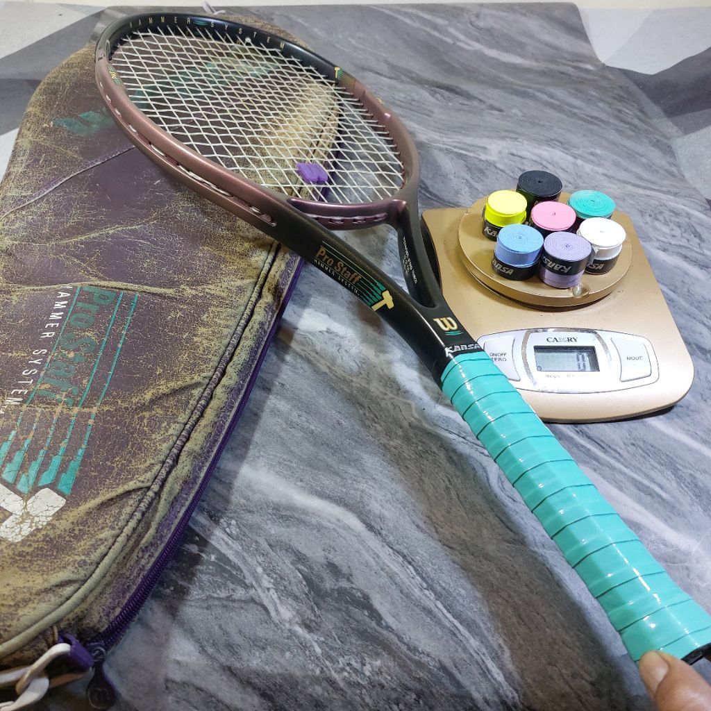 RAKET TENIS WILSON PRO STAFF HAMMER SYSTEM ORIGINAL 269G BEKAS SIAP SMASH