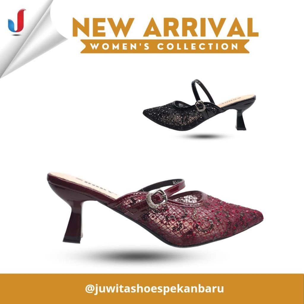 sendal high heels 5cm merek nobody