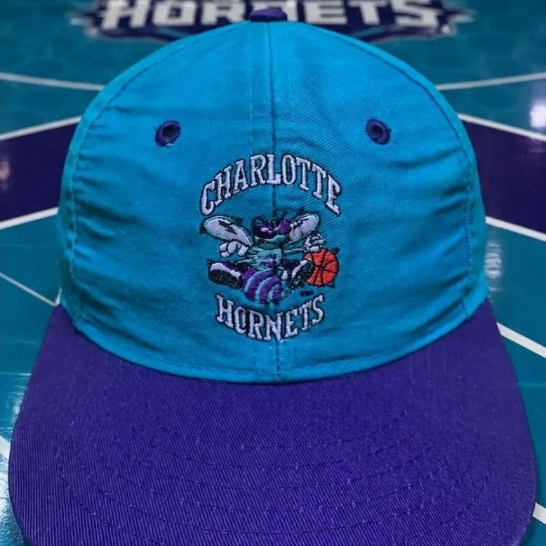 NBA Charlote Hornets Vintage Caps By Competitor