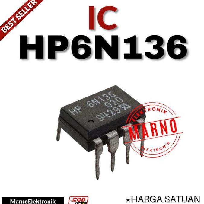 IC HP 6N136 HP6N136 HP-6N136 ASLI ORIGINAL ORI MRN99