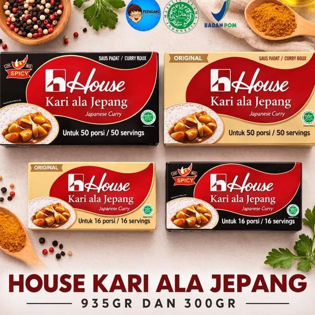 Pbb House Kari Ala Jepang Spicy 935Gr 300Gr Japanese Curry Sauce Mix Bumbu Kari Jepang N Curry Blo J