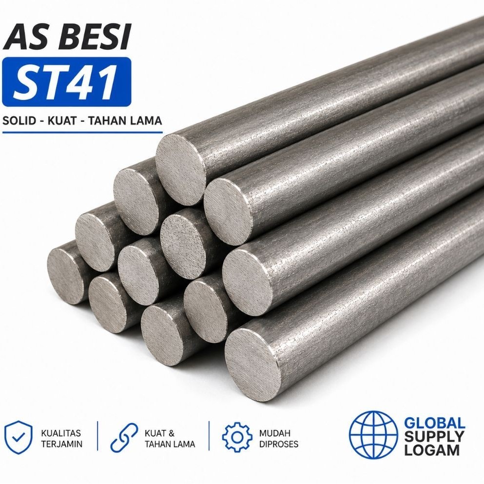 AS BESI ST41 DIAMETER 12MM X 6 METER | BESI AS ST41