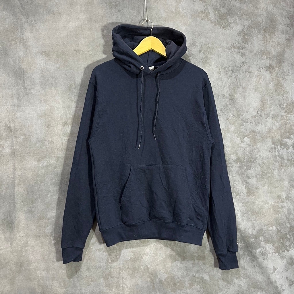 Hoodie Champion navy original second preloved 106